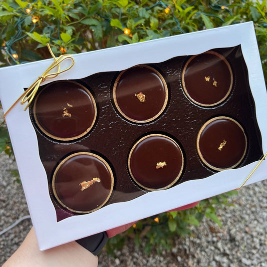 6 Caramel Tarts